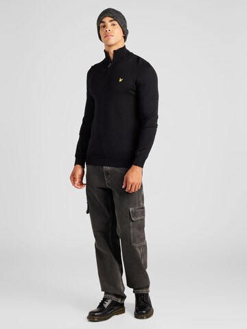 Lyle & Scott Pullover in Schwarz