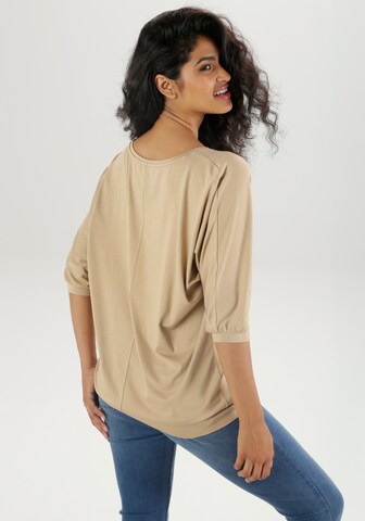 Aniston SELECTED Shirt in Beige