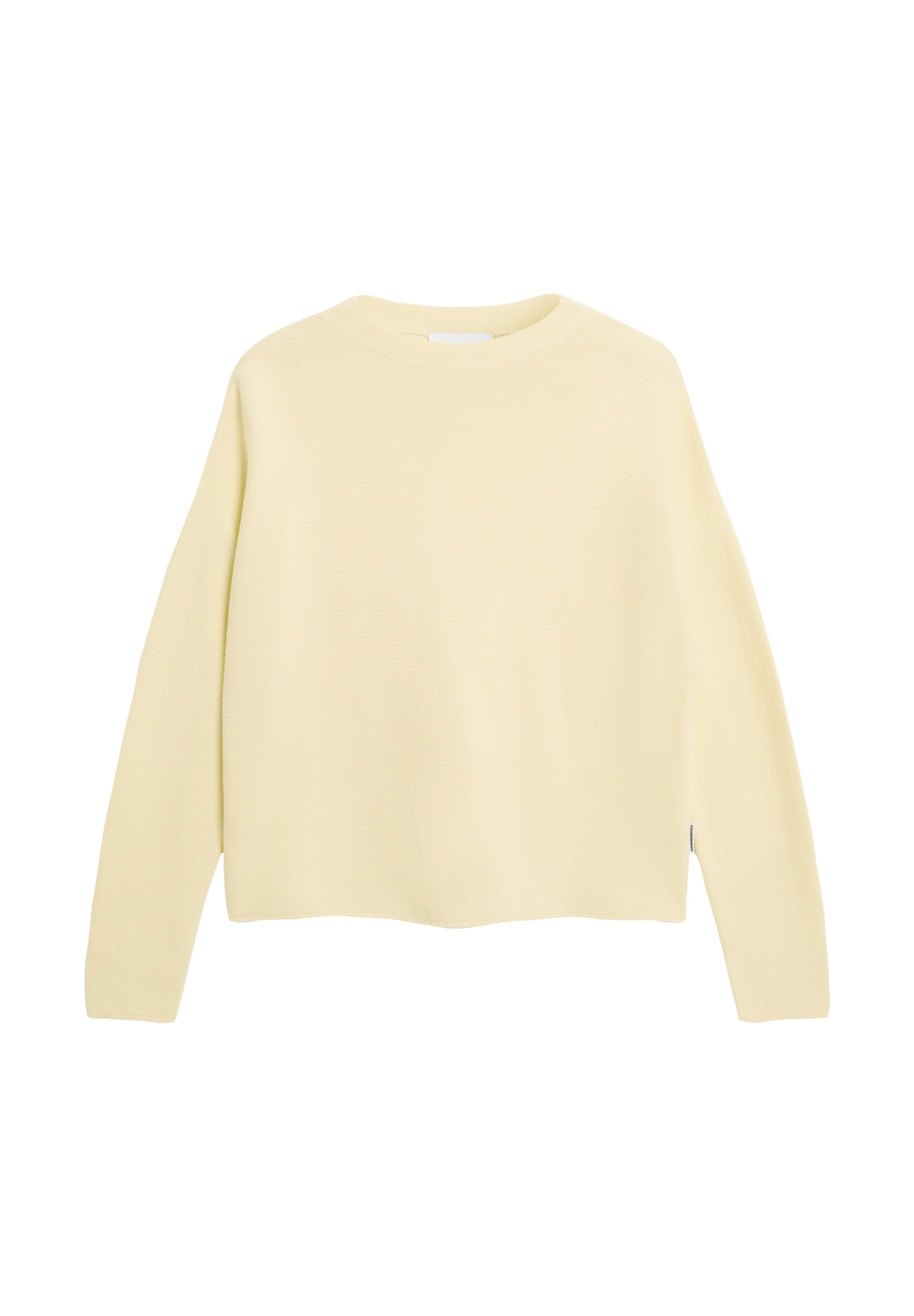 ARMEDANGELS Sweater 'MERINAA' in Yellow: front
