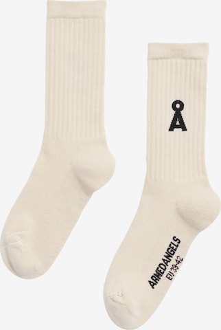 ARMEDANGELS Socks in Beige: front