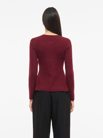 VILA Sweater 'VIMable' in Red