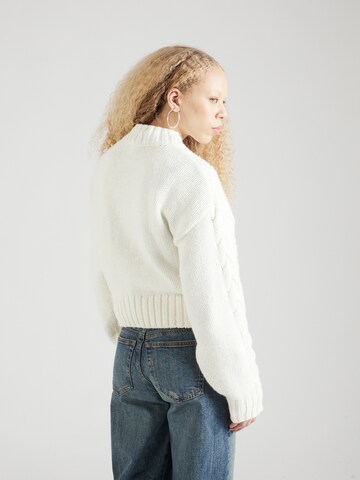 Monki Sweater in White