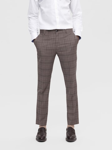 SELECTED HOMME Slimfit Hose in Beige: predná strana