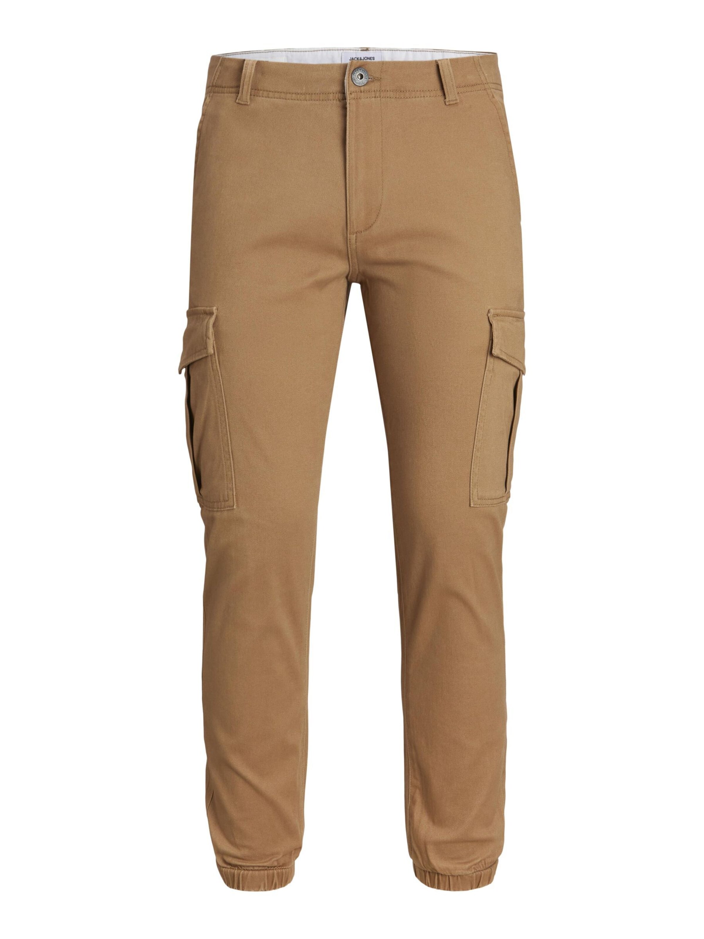 JACK & JONES Hose 'JJIMarco JJJoe' in Braun: Vorderseite