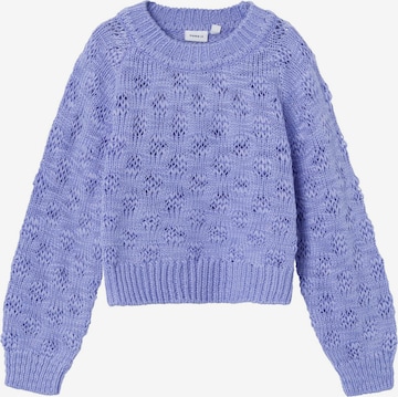 NAME IT Sweater in Blue: front
