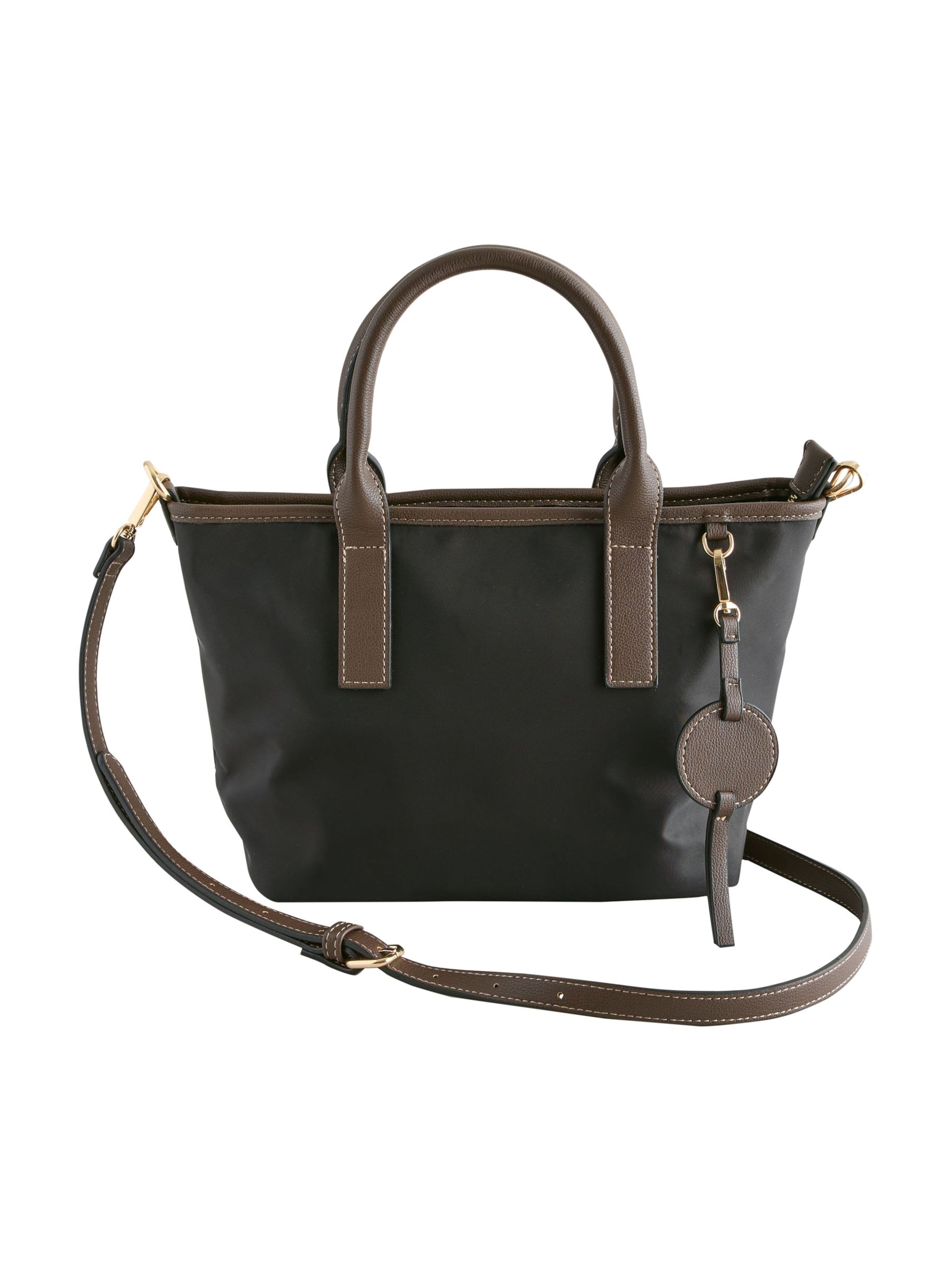 Next Handtasche in Schwarz: Vorderseite