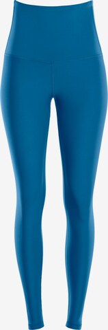 Winshape Skinny Sportbroek 'HWL112C' in Blauw: voorkant