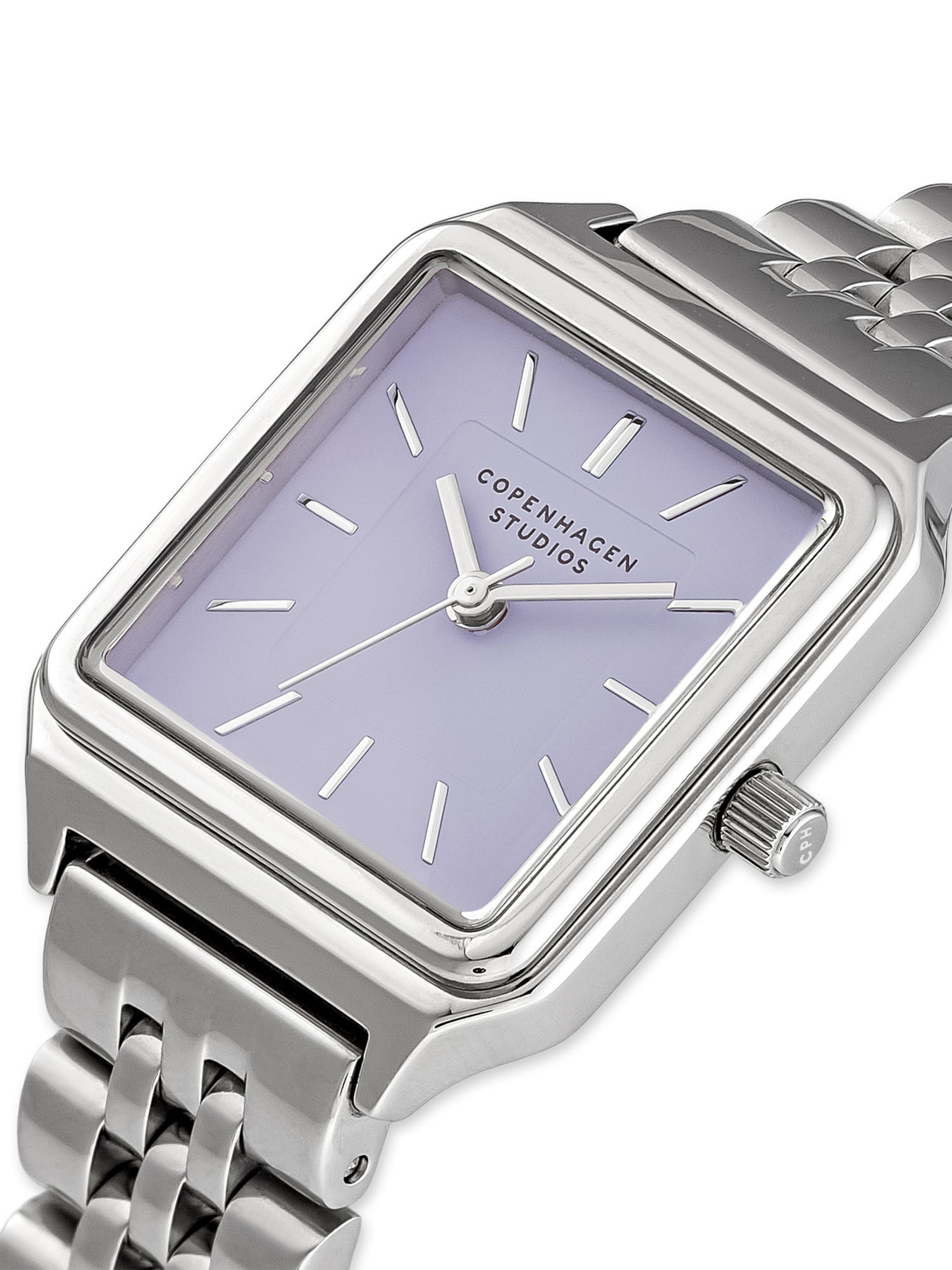 Montre à affichage analogique Copenhagen Studios en argent