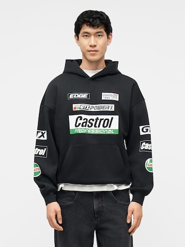 Only & Sons Sweatshirt 'ONSCASTROL' in Black: front