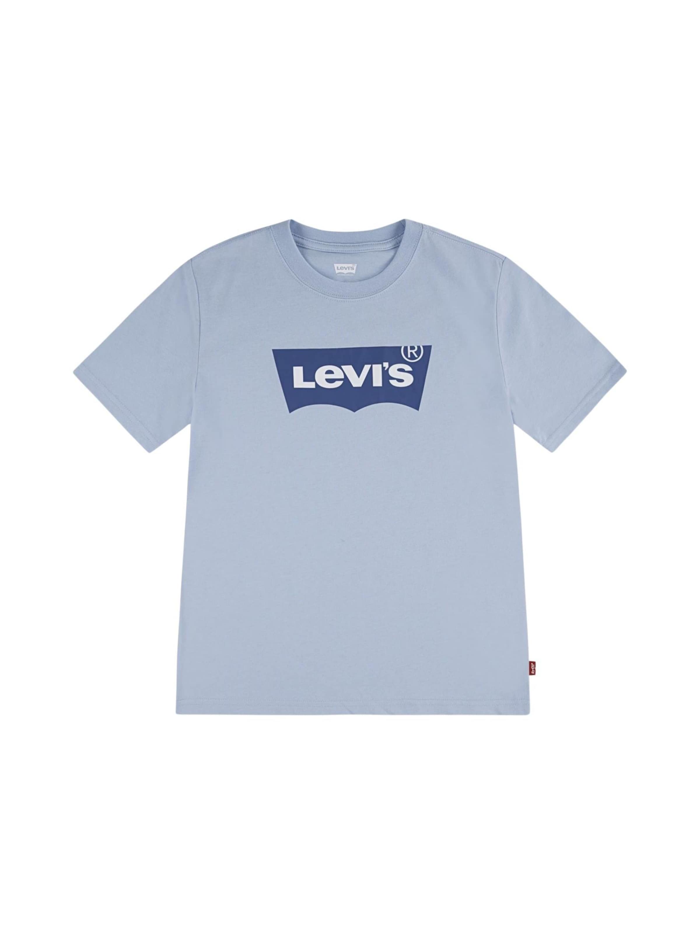Levi's Kids Shirt 'LEVI'S kids LVB BATWING TEE T-SHIRT' in Blauw: voorkant