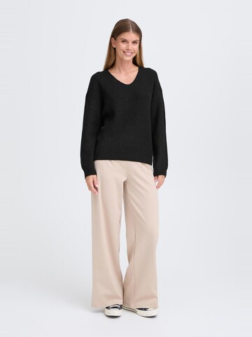 Pull-over ' OXICALLIE ' Oxmo en noir