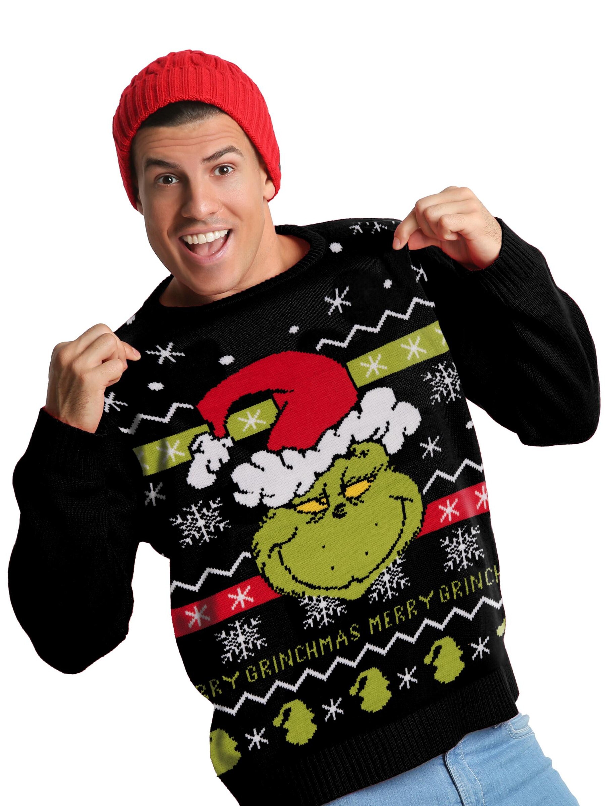 The Grinch Sweater 'Weihnachtspullover' in Black