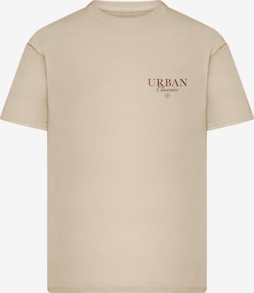 Urban Classics T-Shirt in Beige: Vorderseite