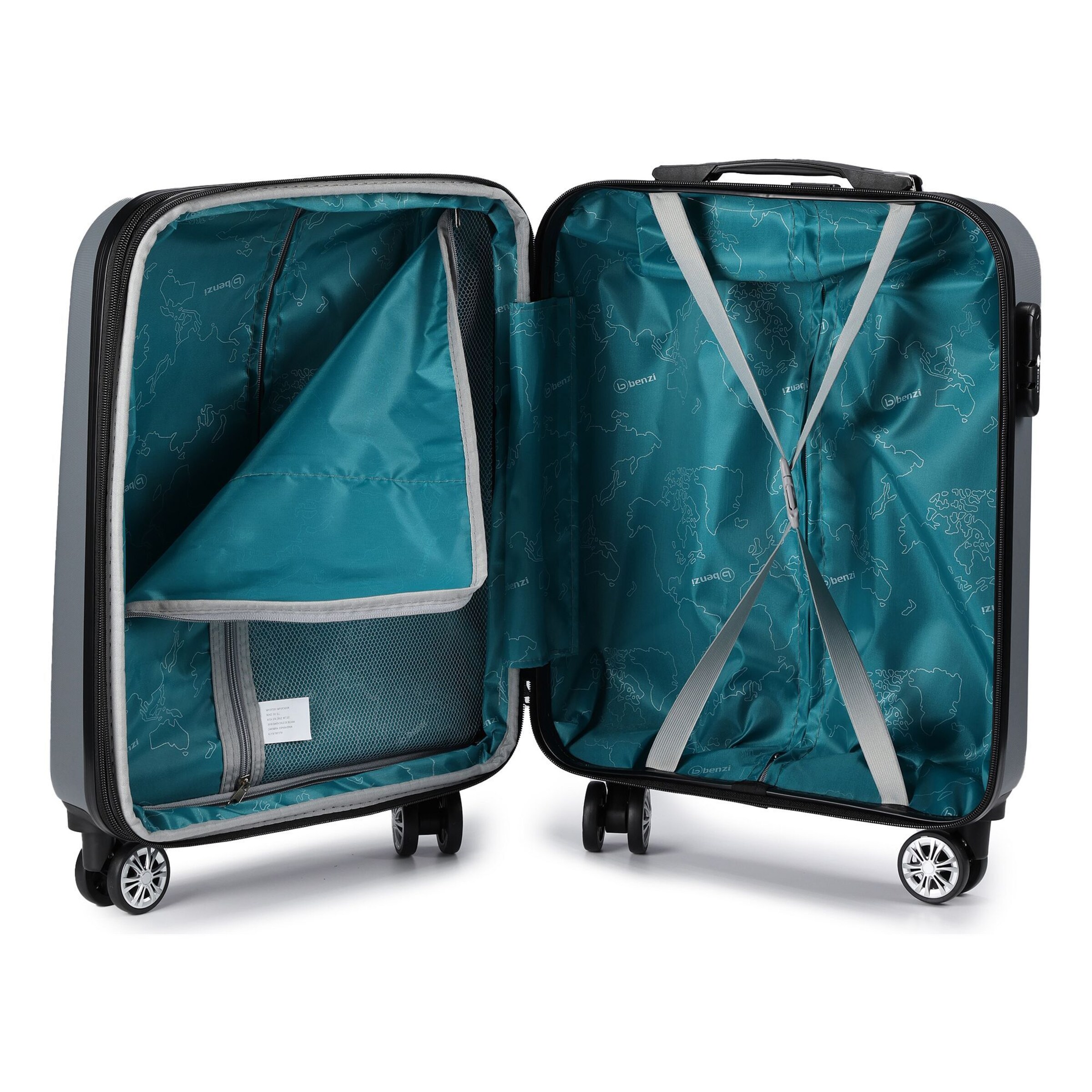 Benzi Trolley in Grijs