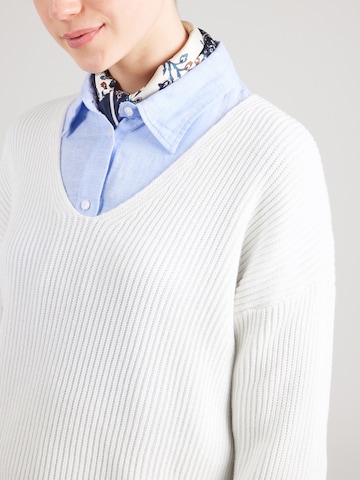 Herrlicher Pullover 'Lini' in Weiß