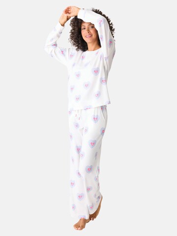Pyjama 'Peace & Love Within' PJ Salvage en rose