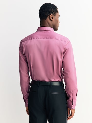 Next Přiléhavý střih Košile – pink