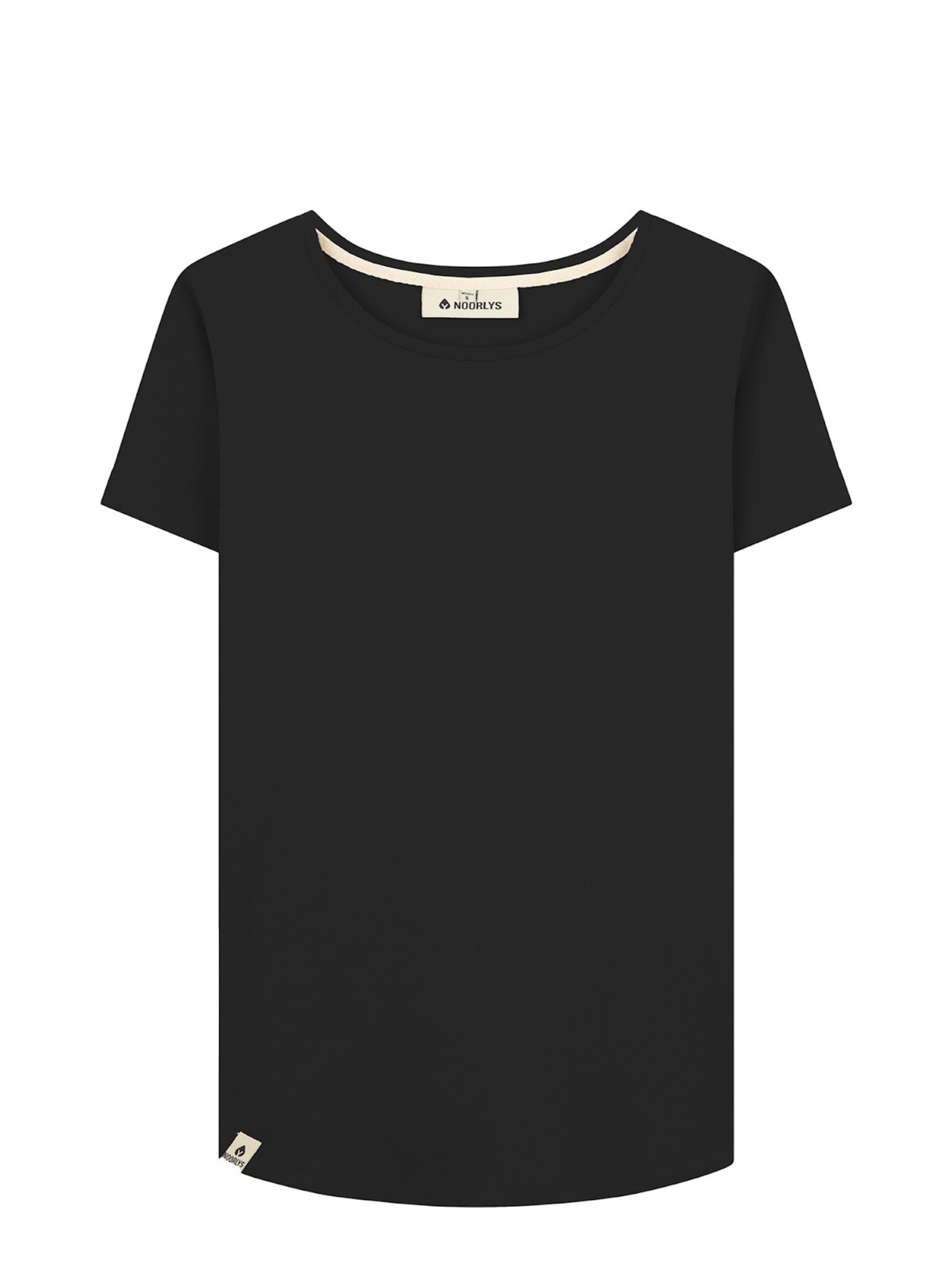 NOORLYS Shirt 'SCHIER'‌‌‌‌‌‌‌‌‌ in Schwarz: Vorderseite