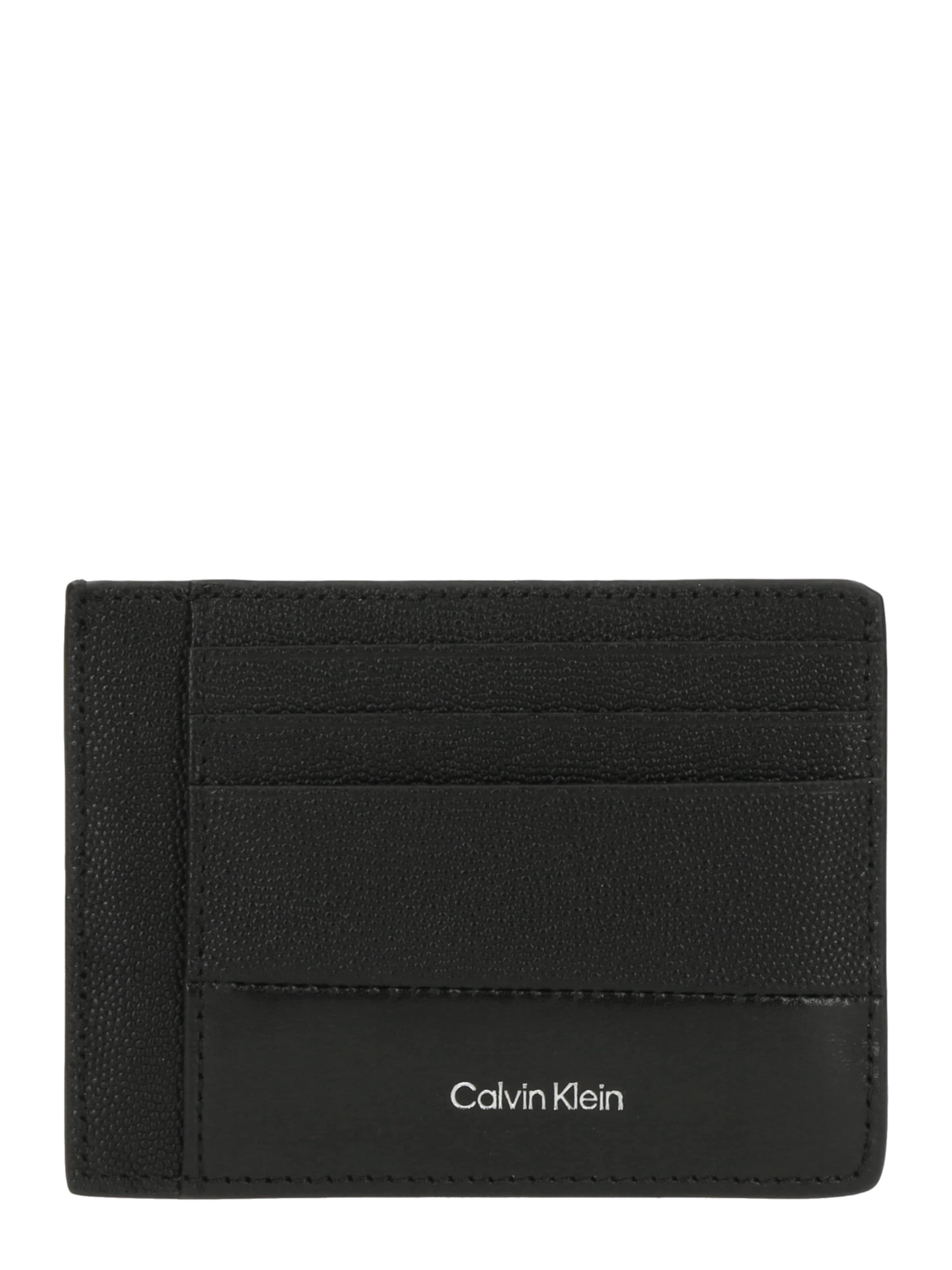 Calvin Klein Kartenetui 'Must' in Schwarz: Vorderseite