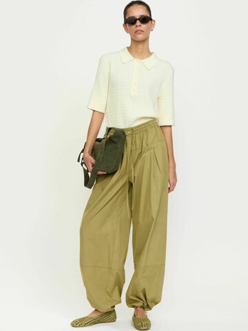 Regular Pantalon ' SRMarlee ' Soft Rebels en vert : devant