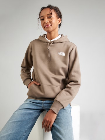 THE NORTH FACE Sweatshirt 'SIMPLE DOME' i brun: framsida