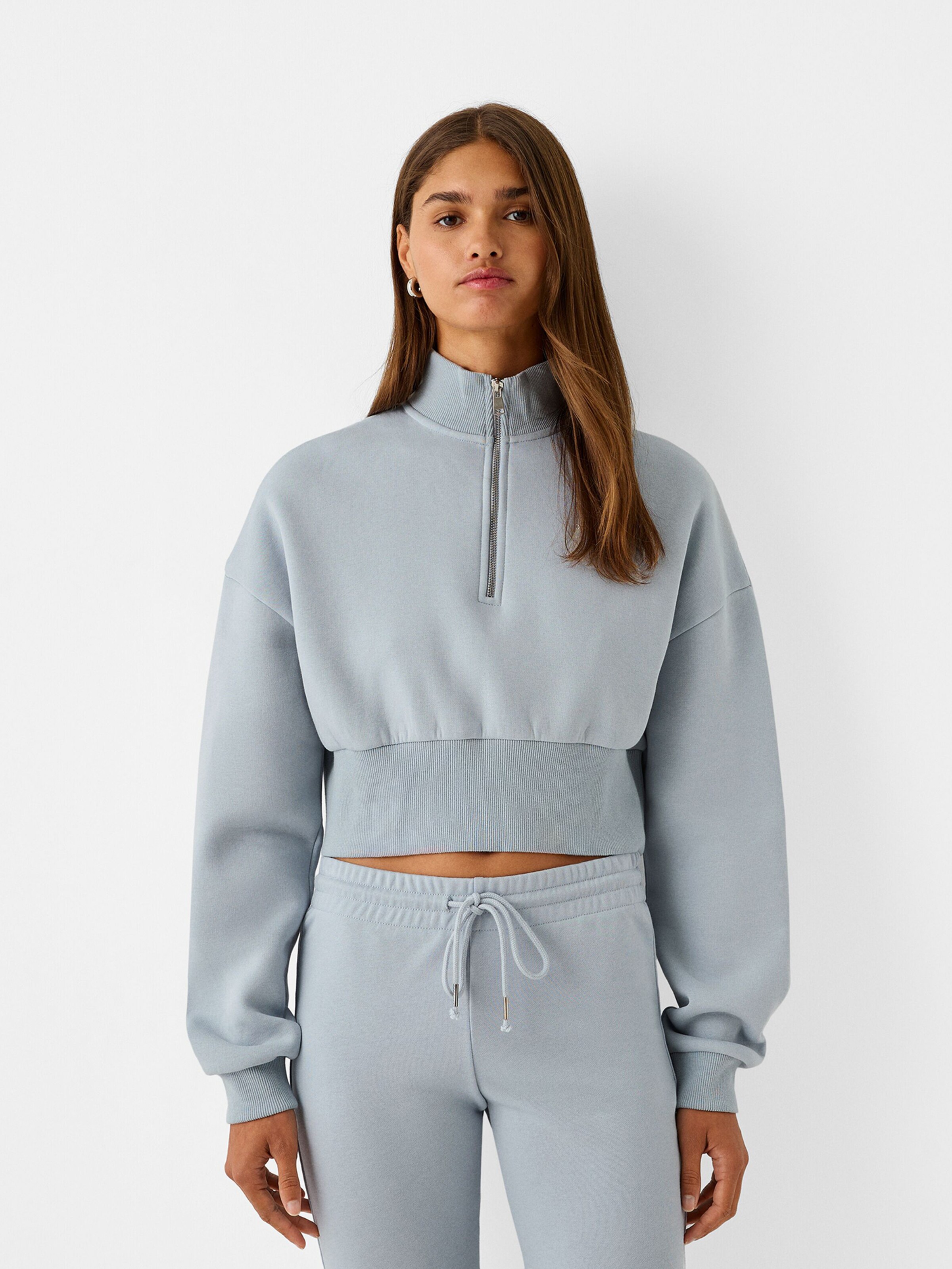 Felpa lilla bershka new arrivals