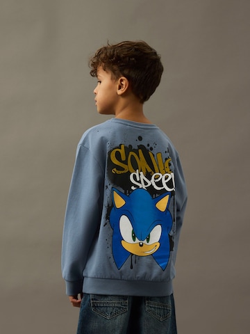 NAME IT - Sudadera 'Sonic' en gris: frente