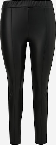 TRIANGLE Skinny Leggings in Black: front