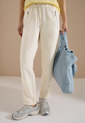 CECIL Loosefit Hose in Beige: Vorderseite