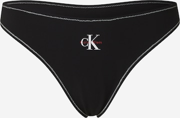 Calvin Klein SwimwearBikini donji dio - crna boja: prednji dio