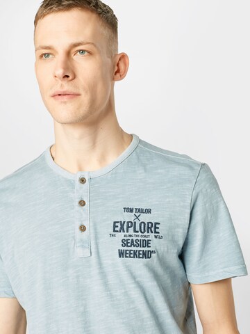 T-Shirt TOM TAILOR en bleu