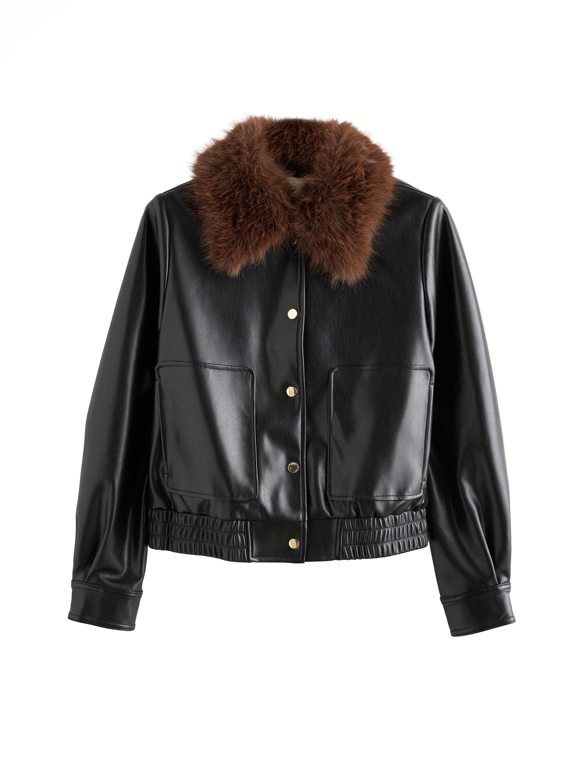 love & roses Between-season jacket in Black: front