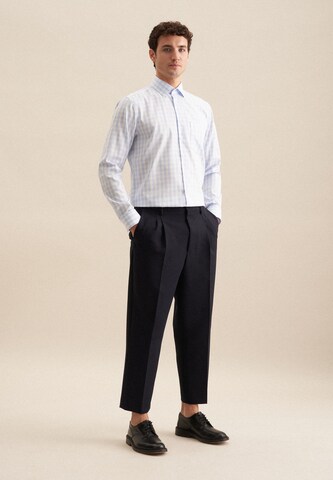 SEIDENSTICKER Regular fit Business shirt in Blue