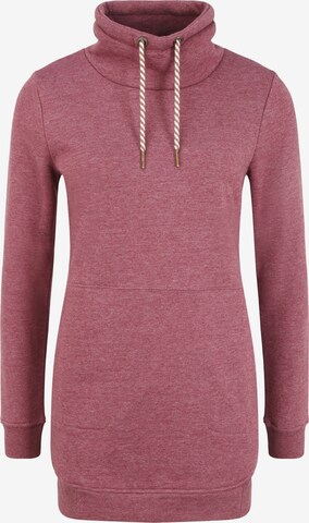 Oxmo Sweatshirt 'Vilma' in Rood: voorkant