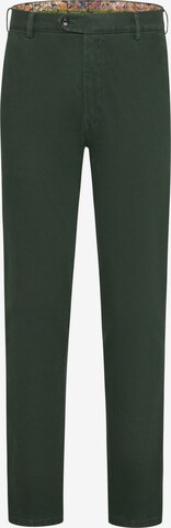 Meyer Hosen Slim fit Chino Pants in Green: front