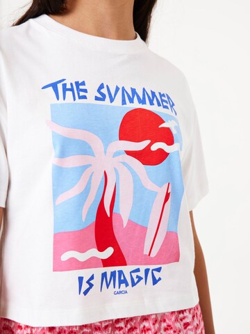 T-Shirt GARCIA en blanc