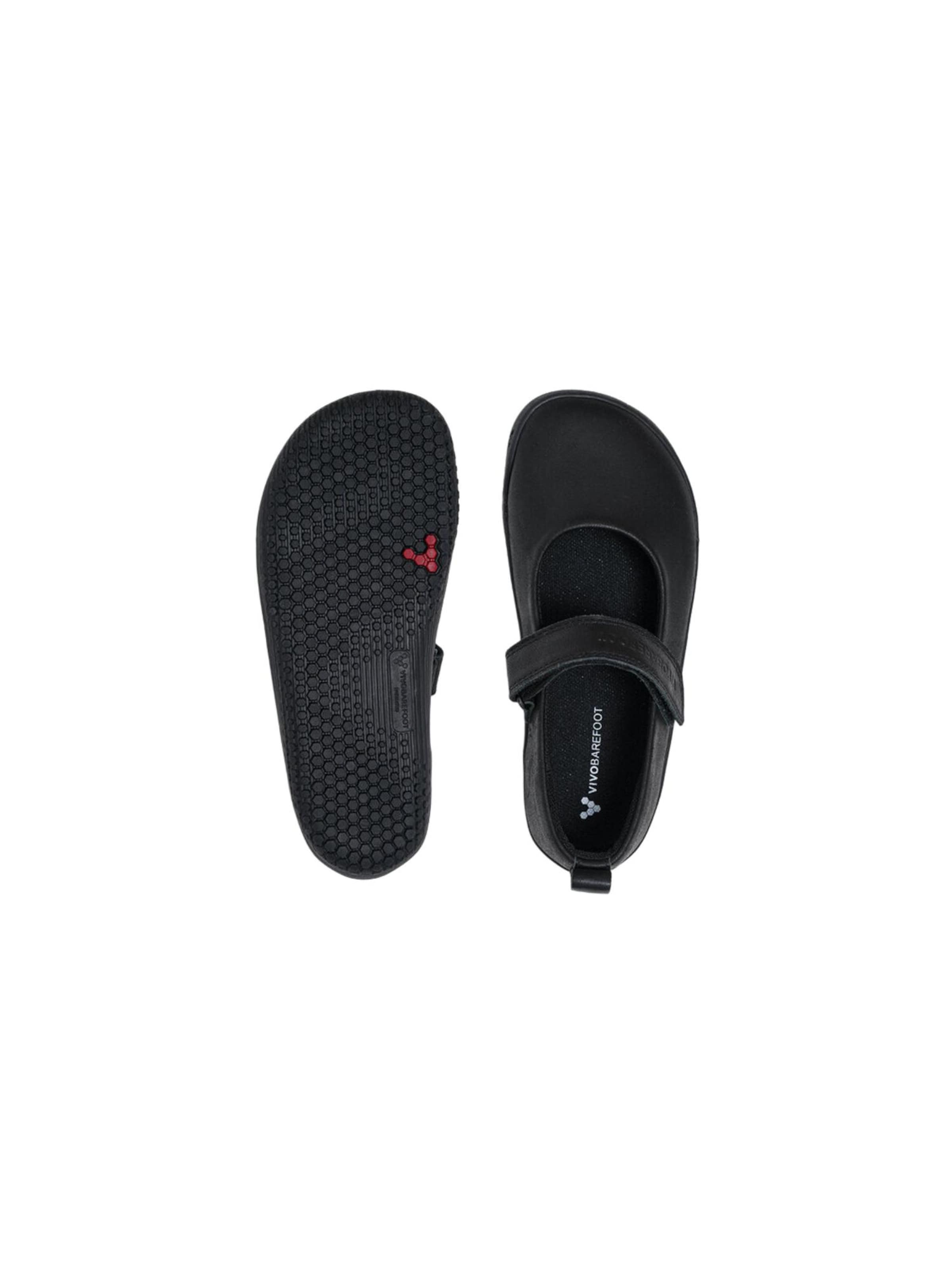 Vivo Barefoot Lage schoen 'WYN SCHOOL' in Zwart