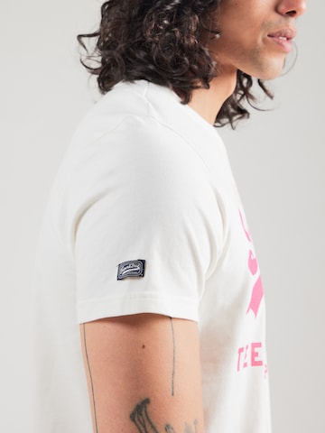 Superdry Μπλουζάκι σε μπεζ