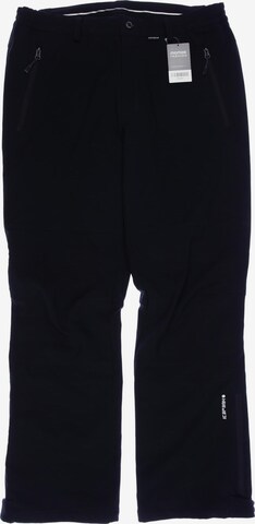 ICEPEAK Pants in 40 in Black: front