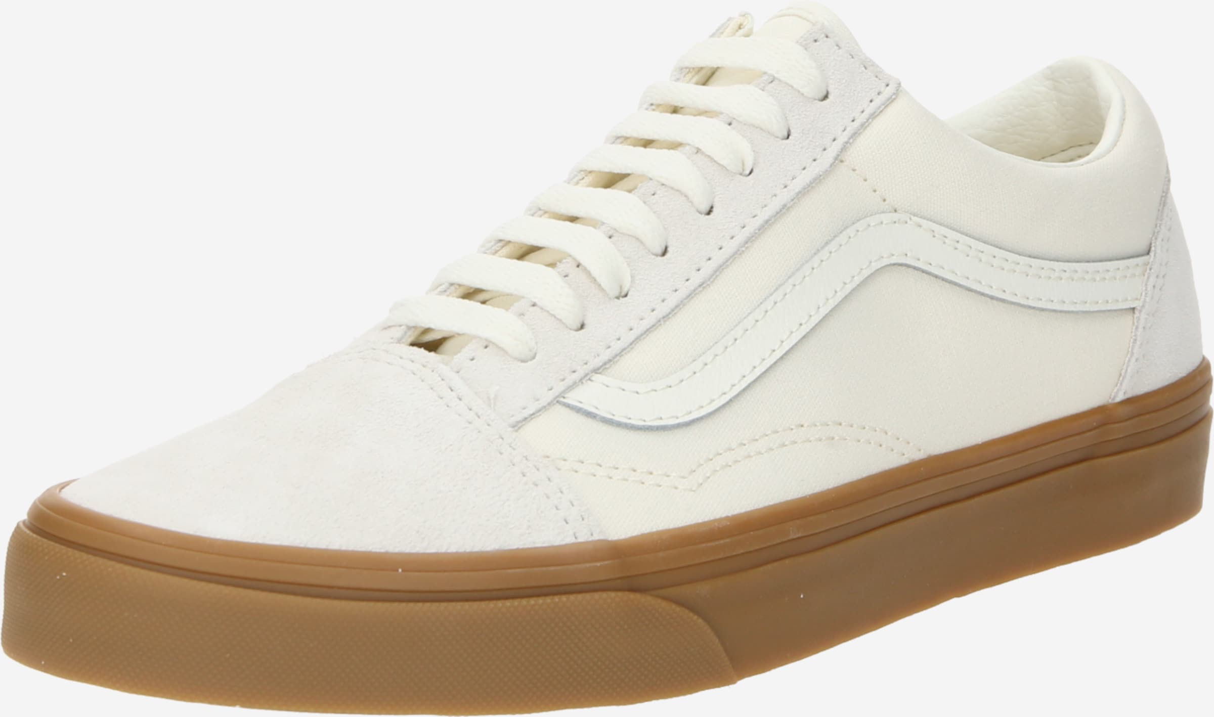 Vans old hot sale skool white gum