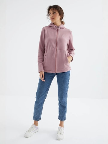 Tommy Life Fleece Jacket in Purple