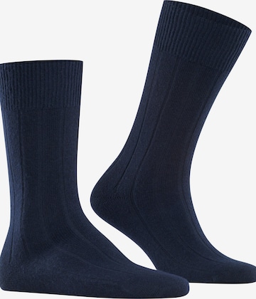 FALKE Lhasa Rib in Blau: Vorderseite