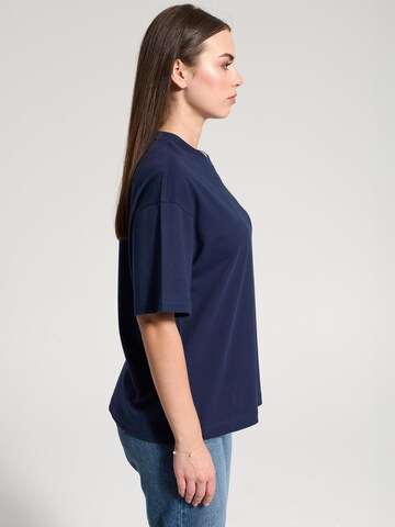 NOWIHT - Camiseta 'Zenobia' en azul