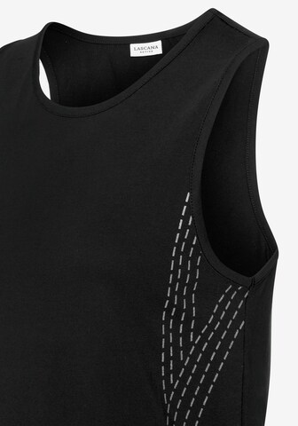 LASCANA ACTIVE Sporttop in Zwart