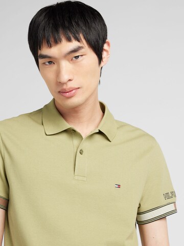 TOMMY HILFIGER Poloshirt in Grün