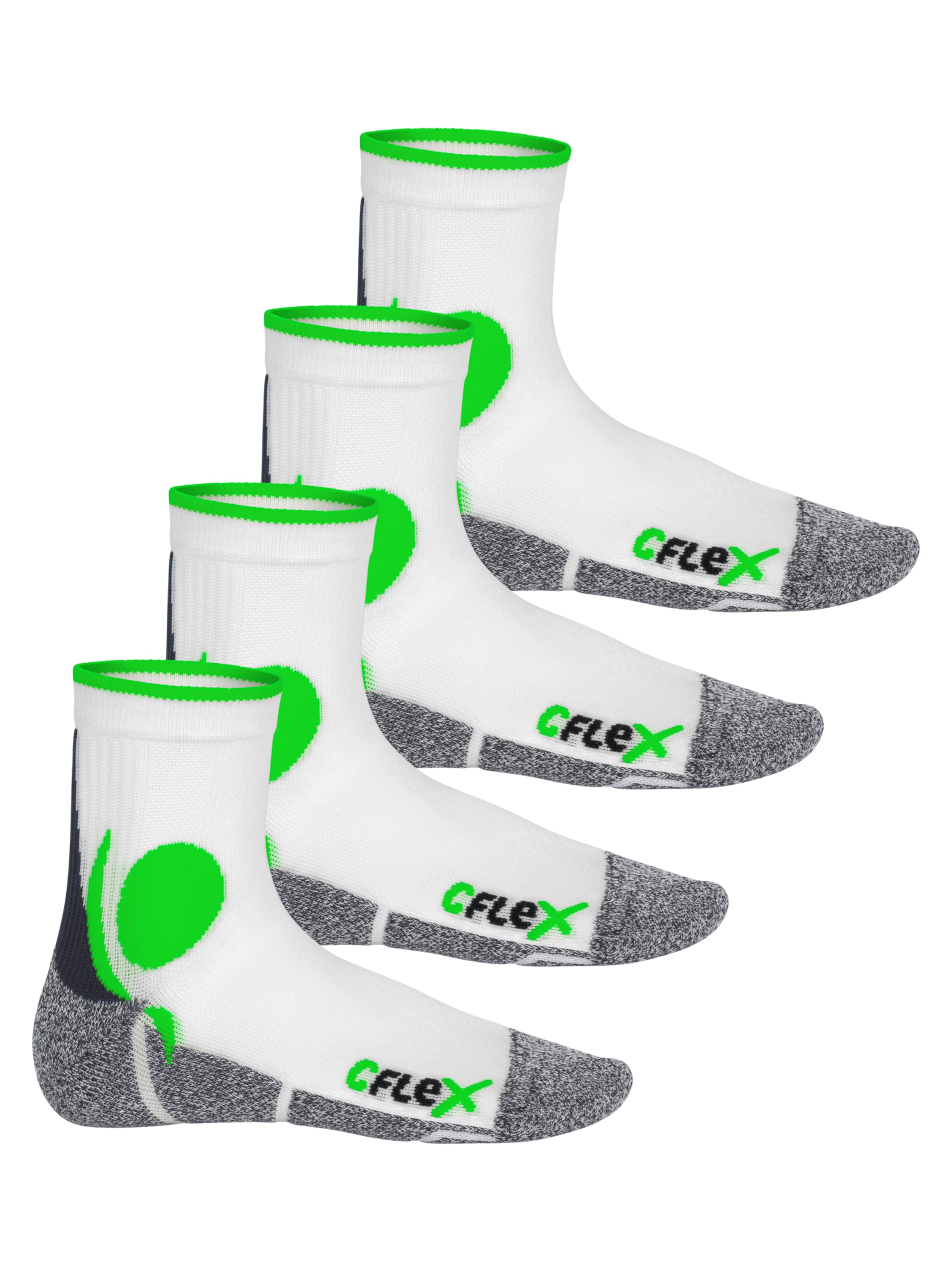 cflex Sportsocken‌ in Grün: Vorderseite