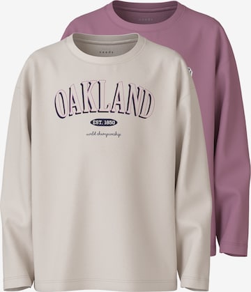 NAME IT Shirt 'NKFVEEN' in Beige: front