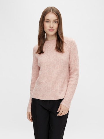 PIECES Pullover 'Ellen' in Pink: predná strana