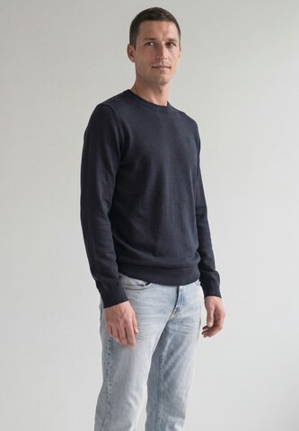 Street One MEN Pullover in Blau: Vorderseite