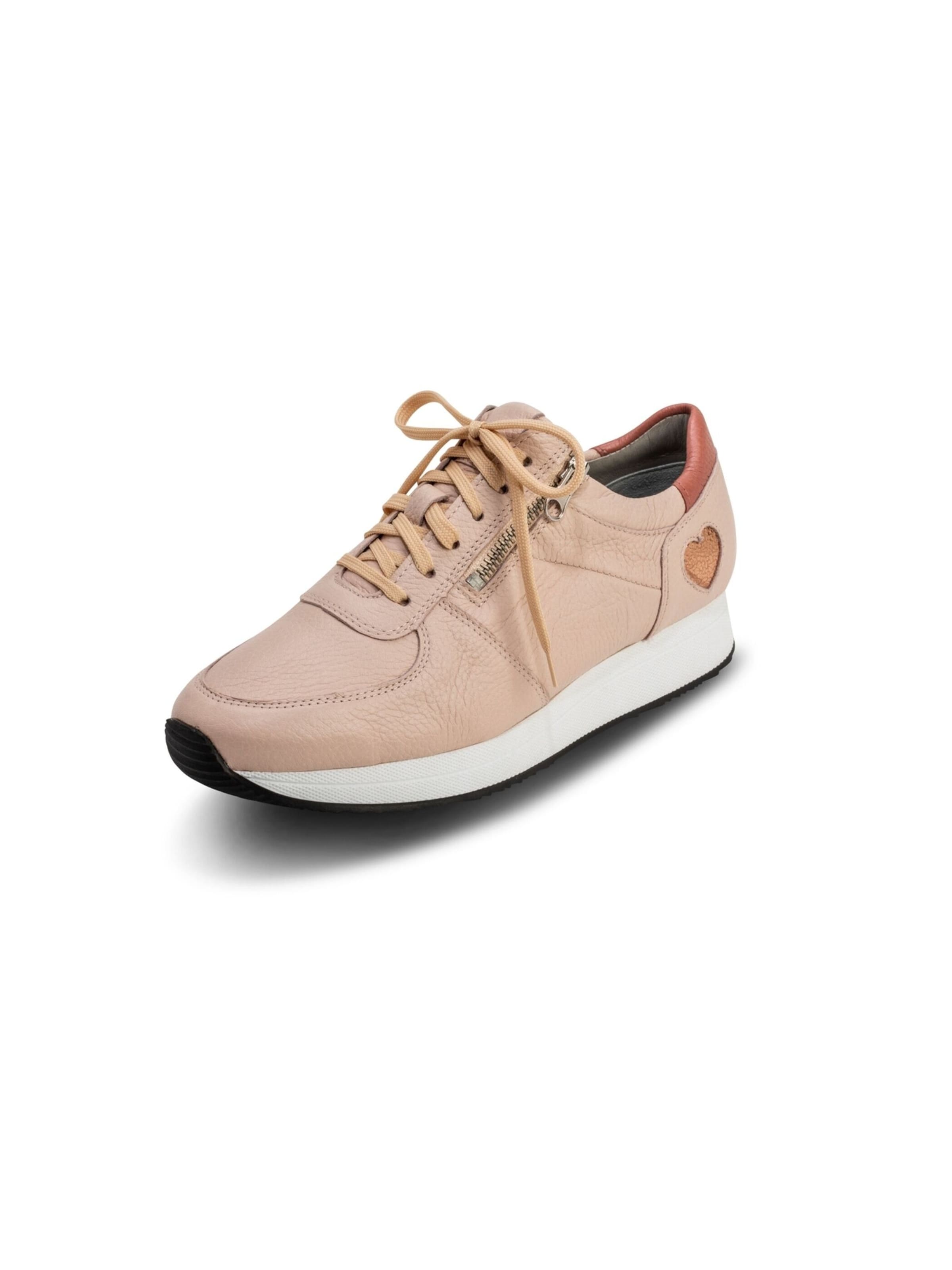 Sneaker bassa di VITAFORM in rosa: frontale